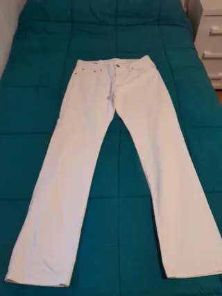 Vaqueros Tommy Hilfiger W31 L34 blancos