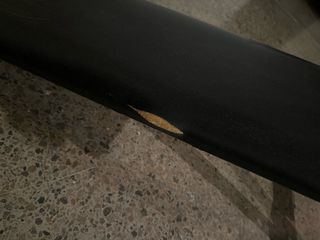 Banco de ejercicios Van Allen negro plegable