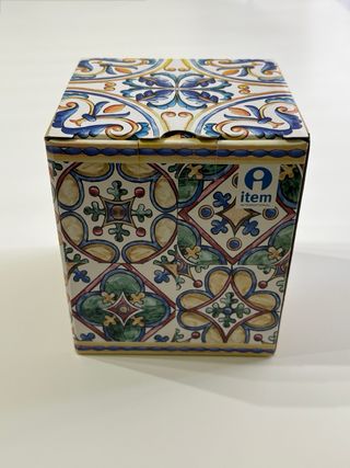 Taza té Tea Shop porcelana con infusor