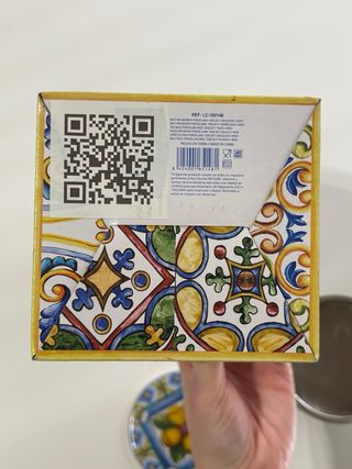 Taza té Tea Shop porcelana con infusor