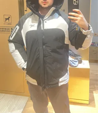 Chaqueta Invierno Arc'teryx XXL Negra/Blanca