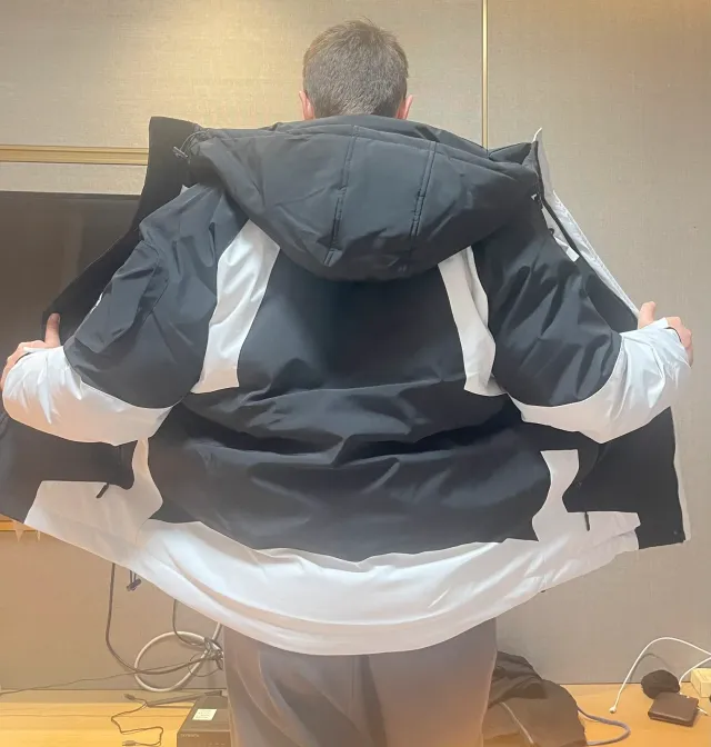 Chaqueta Invierno Arc'teryx XXL Negra/Blanca