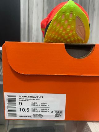 Nike Streakfly 2 Running Verde/Rojo