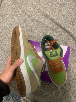 Nike Dunk Low SB Escargot Marrón Verde