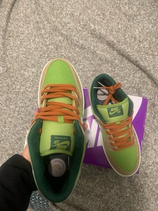 Nike Dunk Low SB Escargot Marrón Verde