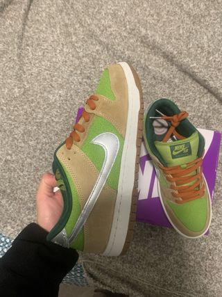 Nike Dunk Low SB Escargot Marrón Verde