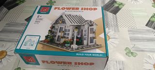 Bloques Construcción tipo lego Flower Shop XMORK