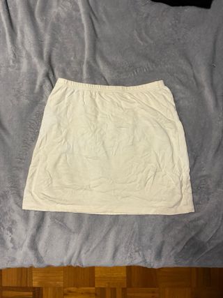 Falda blanca