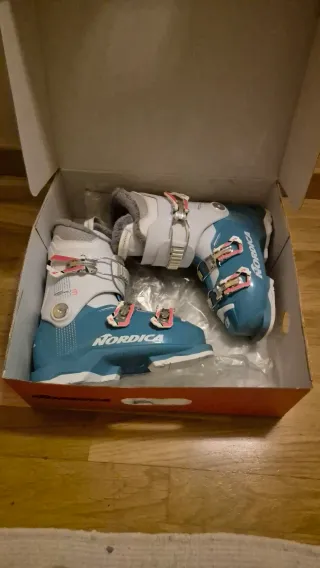 Botas de esquí Nordica niña- Mujer Talla 22.00