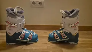 Botas de esquí Nordica niña- Mujer Talla 22.00