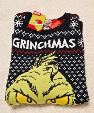 Jersey El Grinch Hombre Talla S