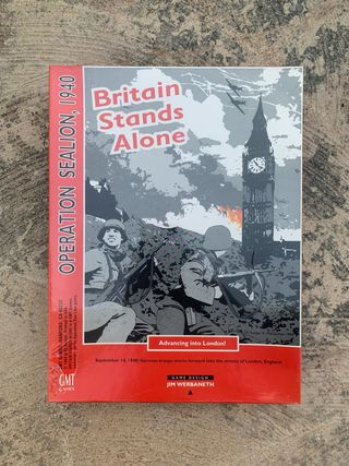 Juego Britain Stands Alone de GMT Games Precintado