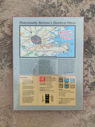 Juego Britain Stands Alone de GMT Games Precintado