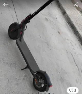 Patinete eléctrico poco uso y garantía 2 añoymedio