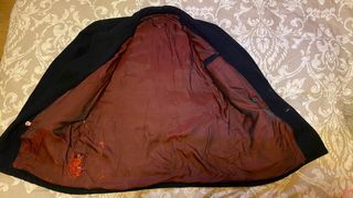 Abrigo Marinero Talla 52 Lana y Poliamida