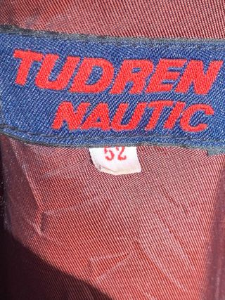 Abrigo Marinero Talla 52 Lana y Poliamida