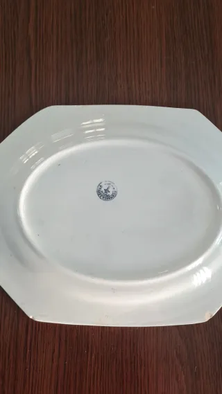 Bandeja Loza La Cartuja Sevilla Pickman Vistas