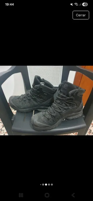 Botas Salomon Negras 4D GTX forces 2 EN