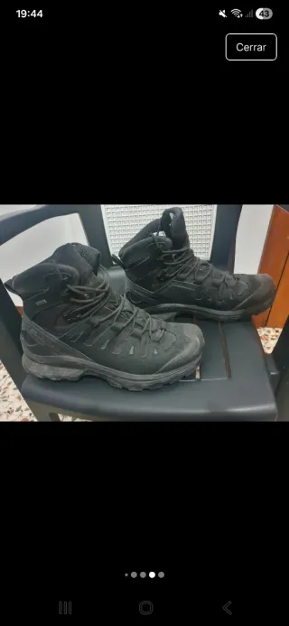 Botas Salomon Negras 4D GTX forces 2 EN
