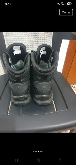 Botas Salomon Negras 4D GTX forces 2 EN