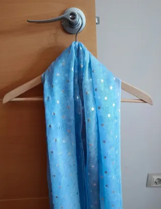 PAÑUELO ESTRELLAS Y PERLAS