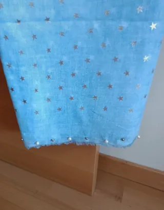 PAÑUELO ESTRELLAS Y PERLAS