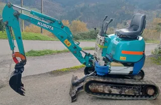 Miniexcavadora Kubota U10
