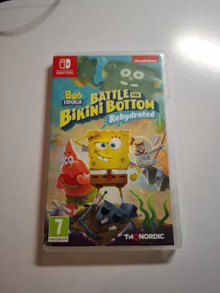 Juego Nintendo Switch Bob Esponja Rehydrated