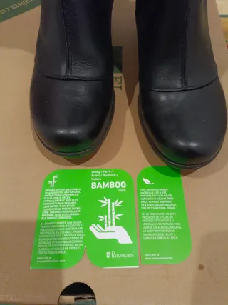 Botas El Naturalista Negras Talla 39
