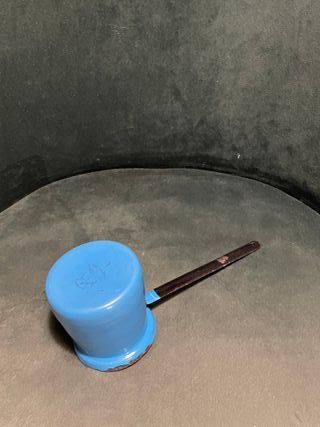 Pentolino smaltato blu