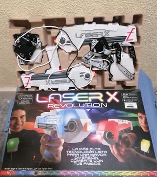 Set Doble Pistolas Láser X Revolution