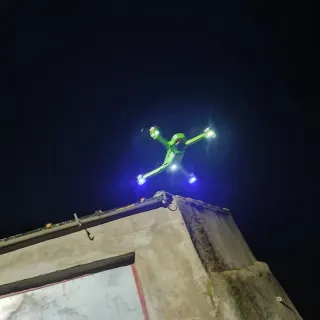 Dron JJRC X17 Negro y Verde