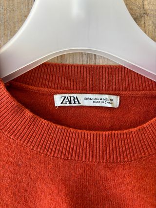 Jersey Zara T M Naranja