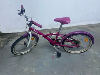 Bicicleta niña rosa