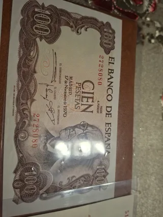 Lote Billetes España Pesetas