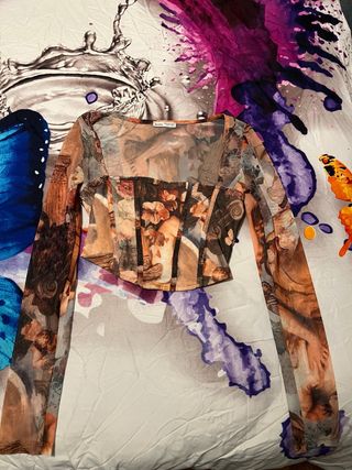 Camiseta Bershka Angelitos