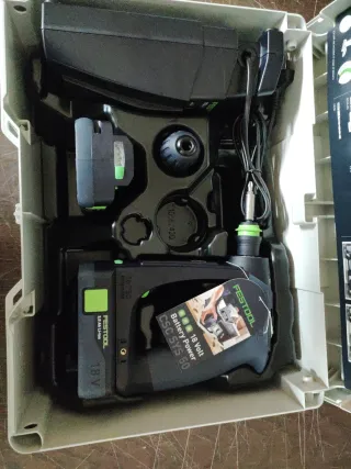 TALADRO ATORNILLADOR FESTOOL CXS 18 c 3.0- PLUS