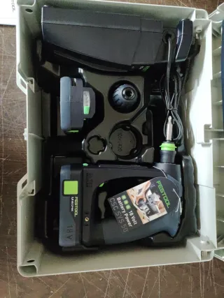 TALADRO ATORNILLADOR FESTOOL CXS 18 c 3.0- PLUS