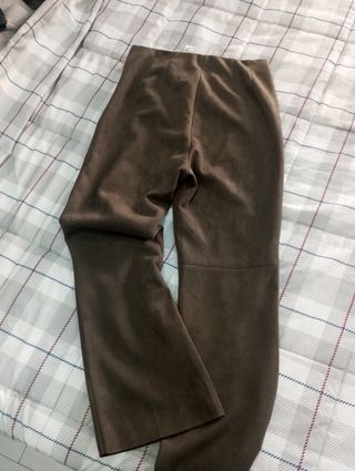 Pantalón Zara Verde Talla M