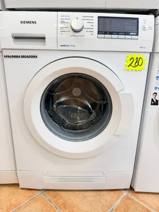 Lavadora Secadora Siemens 7/4 kg  1200 rpm
