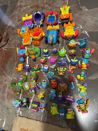 Lote Superzings con Vehículos