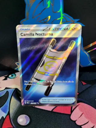 Carta Pokémon Camilla Nocturna Entrenador Objeto