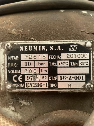 Compresor de aire industrial 380v Josval 300L