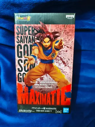 Figura Goku SSJGod Maximatic (Banpresto)