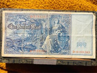 3 Billetes Antiguos Alemania