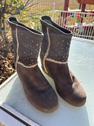 Botines forrados invierno