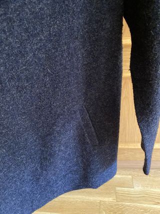 Cárdigan Paul Costelloe Lana Talla S Azul Marino