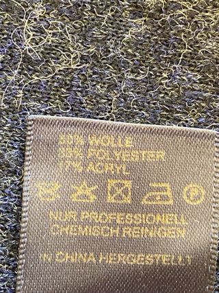 Cárdigan Paul Costelloe Lana Talla S Azul Marino