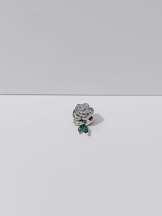 Charm Pandora Flor Rosa con Circonitas