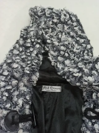 Poncho bicolore taglia unica